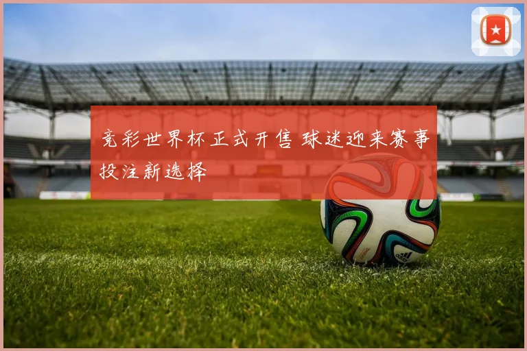竞彩世界杯正式开售 球迷迎来赛事投注新选择