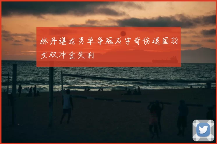 林丹谌龙男单争冠石宇奇伤退国羽女双冲金失利